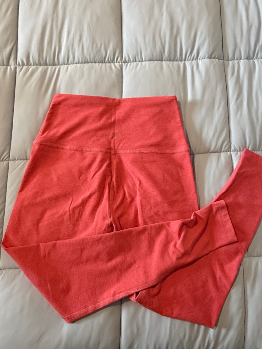 Beyond Yoga Coral Red High-Waist Leggings - Picture 2 of 3